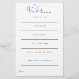 Oh Baby Boy Little Pumpkin wenst Baby kaarten