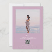 Oh Baby Butterfly Garden Baby shower Kaart (Achterkant)