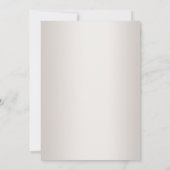 OH Baby. Calligrafie Ombré Taupe Stripes Kaart (Achterkant)