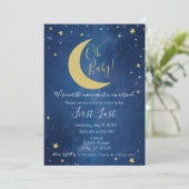 Oh Baby Celestial Moon Shower Kaart (Staand voorkant)