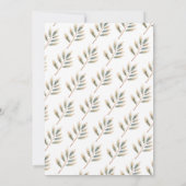 Oh Baby Christmas Stocking Baby shower Kaart (Achterkant)