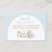 Oh Baby Cowboy Books for Baby Informatiekaartje (Voorkant)