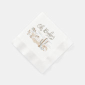 Oh Baby Cowboy Desert Napkin Servet (Hoek)