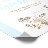 Oh Baby Cowboy Shower Books for Baby  Poster (Hoek)