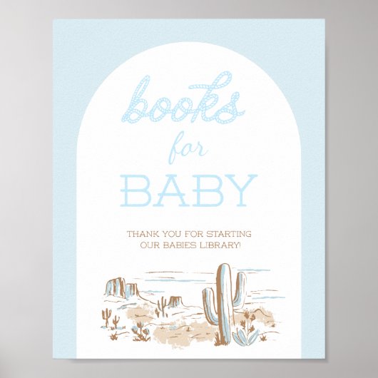 Oh Baby Cowboy Shower Books for Baby  Poster (Voorkant)