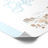 Oh Baby Cowboy Shower Cards & Gifts Poster (Hoek)