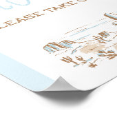 Oh Baby Cowboy Shower Favor Poster (Hoek)