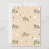 Oh Baby Cute Slaping Baby shower Kaart (Achterkant)