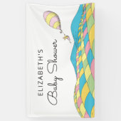 Oh, Baby, de plaatsen waar je Baby shower banner g (Verticaal)