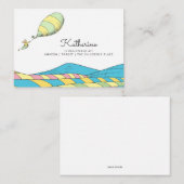 Oh, Baby, de plaatsen waar je Baby shower gaat hal Informatiekaartje (Voorkant / Achterkant)