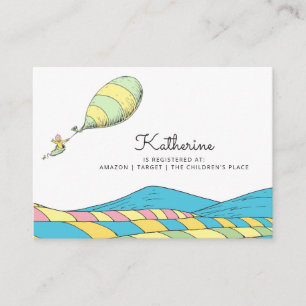 Oh, Baby, de plaatsen waar je Baby shower gaat hal Informatiekaartje