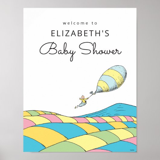 Oh, Baby, de plaatsen waar je Baby shower gaat hal Poster (Voorkant)