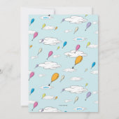 Oh, Baby, de plaatsen waar je Baby shower krijgt Kaart (Achterkant)