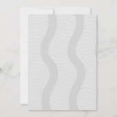 Oh Baby  Desert Lama Coyoute Baby shower Kaart (Achterkant)