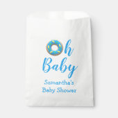 Oh Baby Donut Baby shower Bedankzakje (Voorkant)