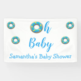 Oh Baby Donut Baby shower Spandoek