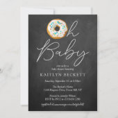 Oh Baby Donut Sprinkle Baby shower Kaart (Voorkant)