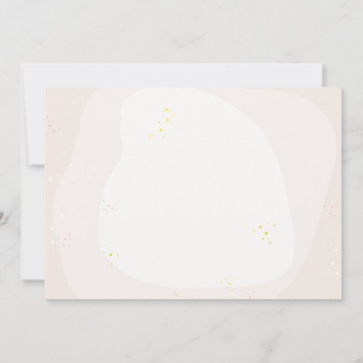 Oh Baby Donut Sprinkle Girl Baby shower Kaart (Achterkant)