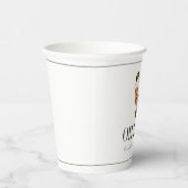 Oh Baby Duck/Mallard Waterverf Boy Baby shower Papieren Bekers (Rechts)