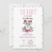 Oh Baby een klein Beer is onderweg naar Panda Show Kaart (Voorkant)