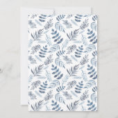 Oh Baby Een kleine pinda Elephant Boho Floral Chic Kaart (Achterkant)