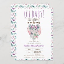 Oh Baby Een Kleine Pinda Olifant Boho Bloemige Chi