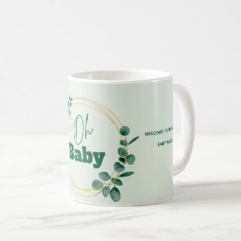 Oh Baby Eucalyptus Leaves  Baby Shower Koffiemok