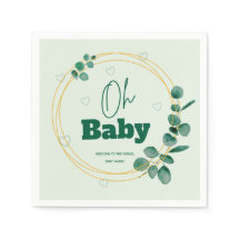 Oh Baby Eucalyptusbladeren Baby Shower