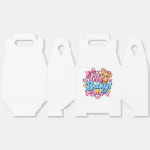 Oh Baby! Feestelijke Baby Shower Ontwerp Bedankdoosjes (Ongevouwen)