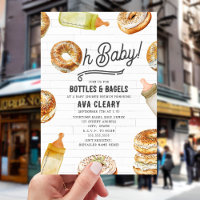 Oh Baby Flessen & Bagels Baby shower Brunch