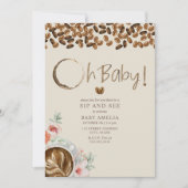 Oh Baby Floral Coffee Sip en zie Kaart (Voorkant)