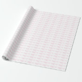 Oh Baby Gepersonaliseerd roze meisje Cadeaupapier (Uitgerold)