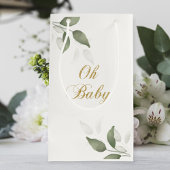 Oh Baby gift bag - Botanical baby bag Klein Cadeauzakje