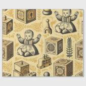 Oh Baby Gift Wrap Cadeaupapier (Vlak)