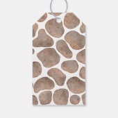 Oh Baby Giraffe Neutral Bedankt Cadeaulabel (Achterkant)
