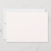 Oh! Baby Groovy Retro Daisy Baby shower Party Kaart (Achterkant)