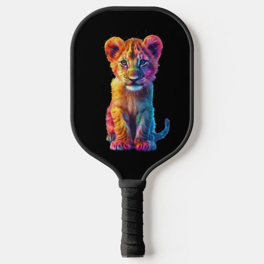 Oh baby grote kat jong pickleball paddle (Voorkant)