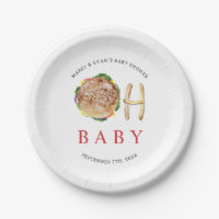 Oh Baby Hamburger en Fries Co Ed Baby shower