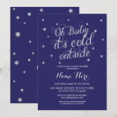 Oh Baby Het is een koude buitenscheepse marinester Kaart (Voorkant / Achterkant)