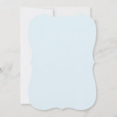 Oh Baby Het is koud buiten Baby shower jongen Kaart (Achterkant)