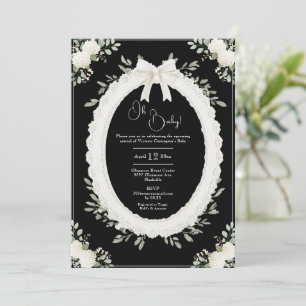 Oh Baby Hortensia Ouderwetse Baby Shower Kaart
