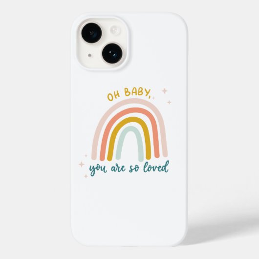 Oh Baby je bent zo geliefd Case-Mate iPhone Case (Achterkant)
