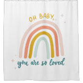 Oh Baby je bent zo geliefd Douchegordijn (Voorkant)