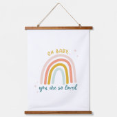 Oh Baby je bent zo geliefd Hangend Wandkleed (Voorkant)