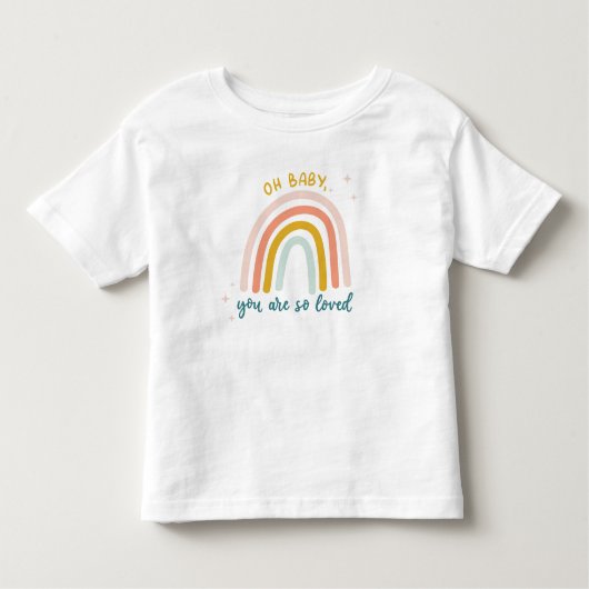 Oh Baby je bent zo geliefd Kinder Shirts (Voorkant)