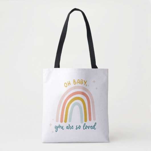 Oh Baby je bent zo geliefd Tote Bag (Voorkant)