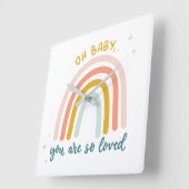 Oh Baby je bent zo geliefd Vierkante Klok (Hoek)