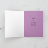 Oh, Baby...je krijgt zo een Mini Van New Baby Kaart (Binnen)