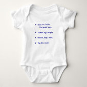 OH BABY! Jongen kruiper Romper (Voorkant)