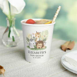 Oh Baby Jungle Animals Baby Shower Papieren Bekers